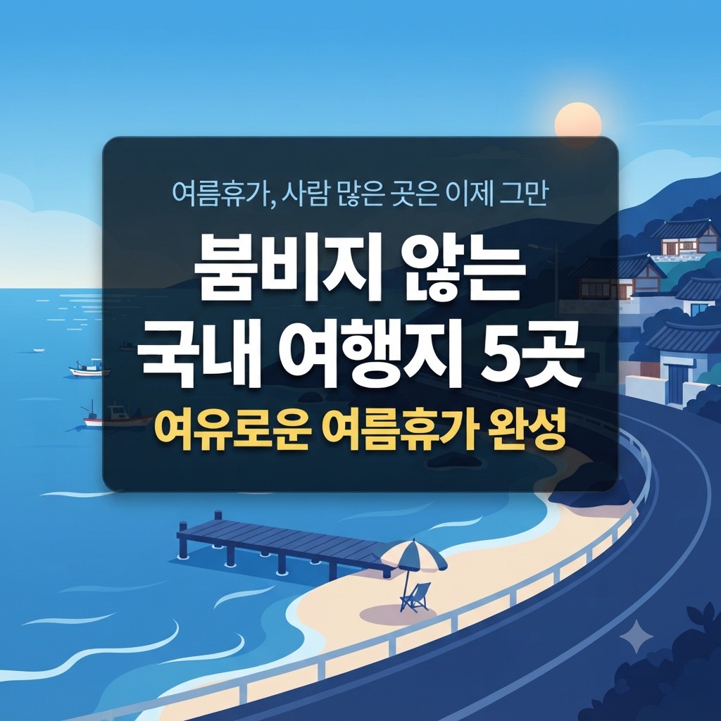 한적한 국내 여행지 가이드